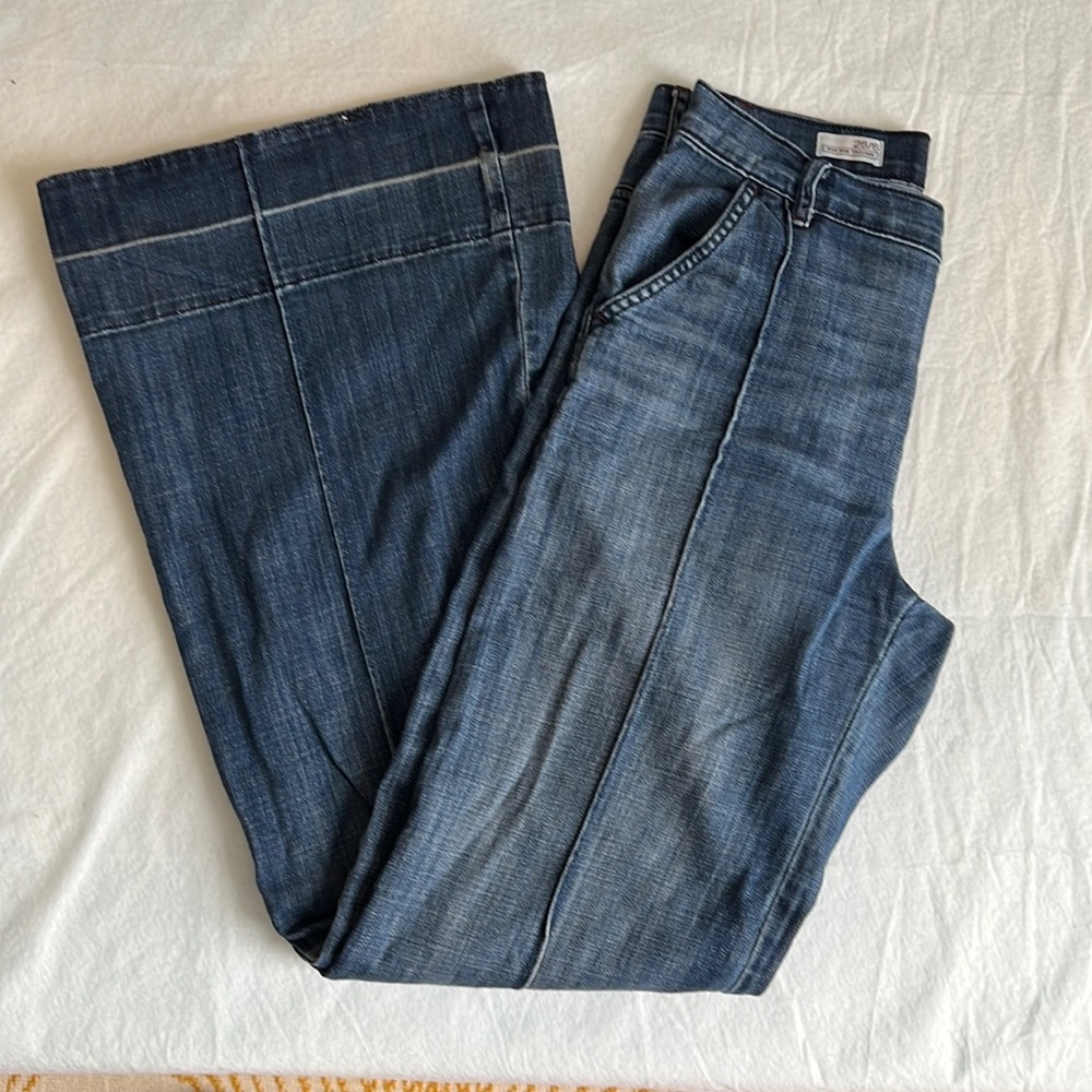 Gap wide leg denim trouser
